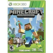 Minecraft Microsoft Xbox 360 Edition No Manual - Disc &amp; Case Excellent Condition - £21.35 GBP