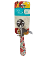 The Pioneer Woman Stain Steel Cookie Dropper Floral Design - £9.31 GBP
