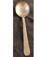 Hallmarked Antique WM Rogers &amp; Son AA I S Silver Plate Soup Spoon - OLD ... - £13.22 GBP