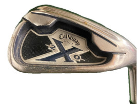 Callaway Golf X-20 6 Iron RH Men&#39;s Uniflex Stiff Steel 37.5&quot; Nice Factory Grip - $43.50