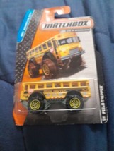 2014 Matchbox Field Tripper #96 Bus MBX Adventure City Yellow C3 - $3.79
