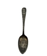 Antique Silver Tone Chicago Worlds Fair 1892-3 Souvenir Spoon 1492 Columbus - $282.73 MXN