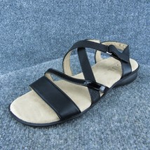 SOUL Naturalizer Jem Women Strappy Sandal Shoes Black Synthetic Size 7 M... - £19.33 GBP