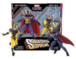 Marvel Legends Series Marvel&#39;s Nighthawk and Marvel&#39;s Blur 6&quot; Figures MIB - £30.85 GBP