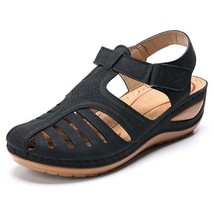 Women Sandals Soft Bottom Women Heels Sandals Gladiator Summer Shoes Women Plus  - £21.66 GBP