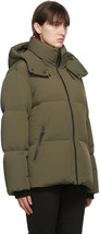 Mackage Down Shani Quilted Goose Cocoon Puffer Coat ~NWT~  Sz. S Army Green - £427.76 GBP