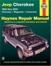 Haynes Manuals N. America, Inc. Jeep Cherokee,Wagoneer,Comanche,1984-2001 (Hay.. - £7.41 GBP