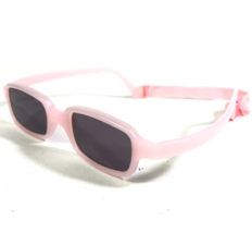 Miraflex Sunglasses NEW BABY 2 Pink Rectangular Frames with Purple Lenses - $65.26