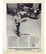 70&#39;s Champion Spark Plugs Print Ad Automobile 8.5&quot; x 11&quot; - €17,56 EUR
