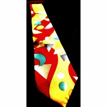 Men&#39;s~Geometrical Patterned~Silk Necktie - $17.82