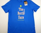 The North Face TShirt Men&#39;s Large Super Sonic Blue Proud Tee Cotton Stan... - $19.75