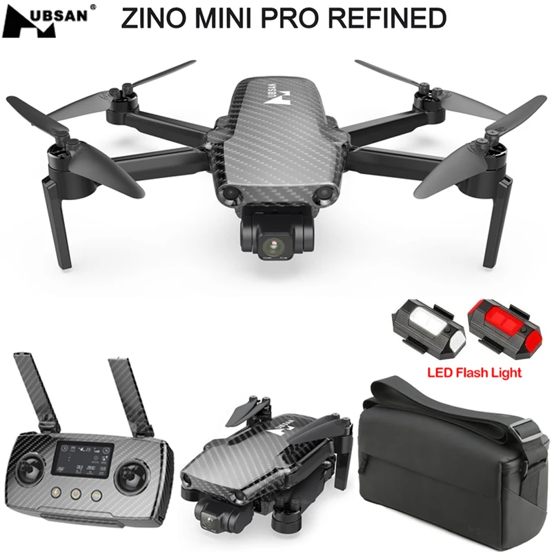 Hubsan ZINO MINI PRO Refined Drone 5G WiFi GPS FPV With 4K 30fps HD Camera - £708.94 GBP+
