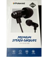 Polariod Premium Stereo Earbuds With Deluxe Case - £11.56 GBP