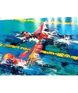 Burger King Poster Olympics 1976 American Bicentennial LeRoy Neiman - $113.26 MXN