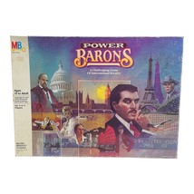 1986 Power Barons Board Game Milton Bradley MB 100% Complete Vintage Family - $24.55