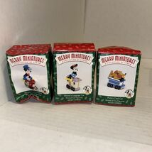 Hallmark 1998 Merry Miniatures Mickey &amp; Co. Express Disney Train Set of ... - $14.50