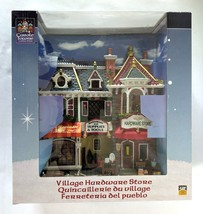 2009 Lemax Carole Towne Village Hardware Store Building Looks New in Ope... - $79.19