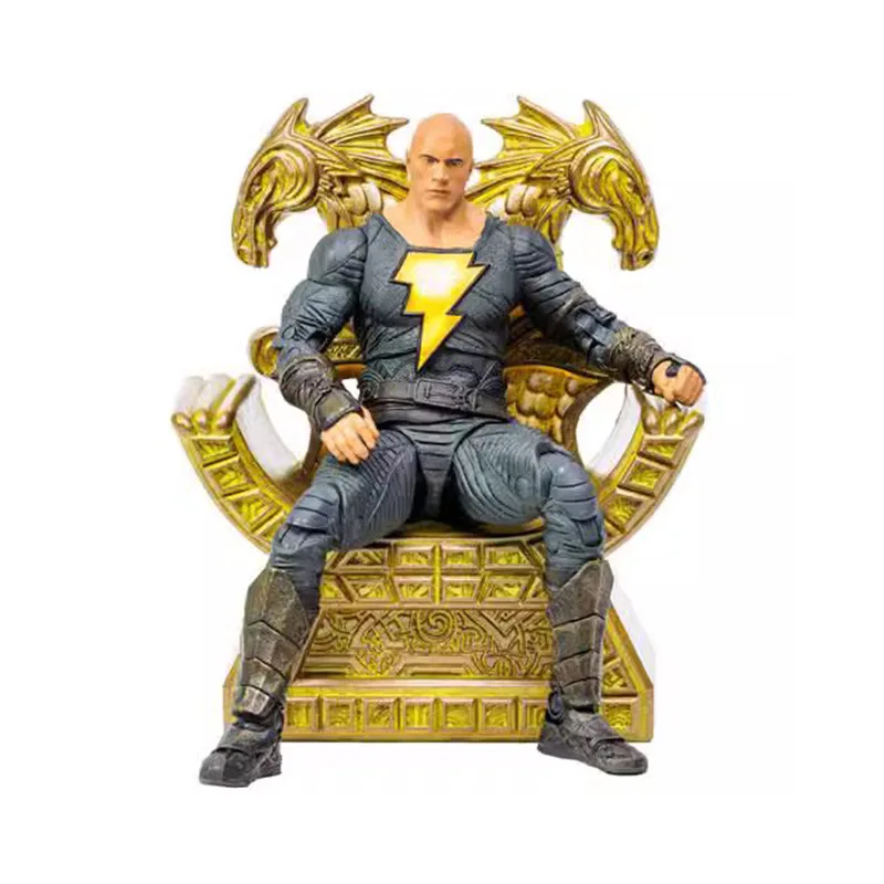 In Stock Original Mcfarlane DC Multiverse BLACK ADAM White Throne Action Figure - £52.89 GBP