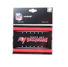 Tampa Bay Buccaneers Geo Magnet Retangle Size: 3.5&quot; By 2.5&quot; New - £6.31 GBP