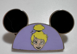 Disney Pin 65846 Character Ear Hat Tinkerbell Purple Souvenir Mickey Mouse - $15.83