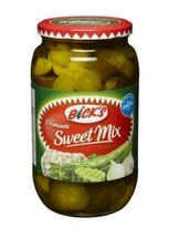 Bick’s Premium Sweet Mix Pickles 3 x 1 Litre Jar Canadian - Fast Ship! - $78.20