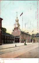 Postcard Independence Hall Philadelphia Pa. Postmarked 1905 (C7) - £6.83 GBP