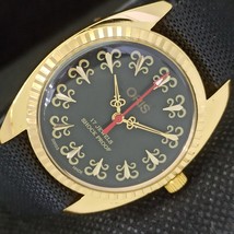 Vintage Oris Winding Swiss Refurbished Mens Wrist Black Watch 558c-a297236-6 - £15.69 GBP
