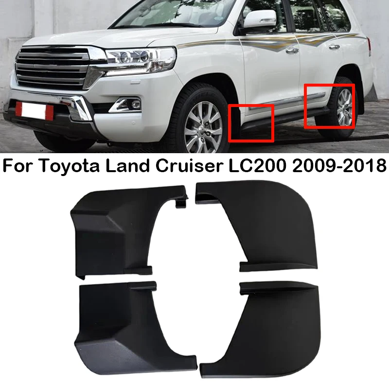 Toyota land cruiser lc200 2009 2018 exterior side door step plate foot pedal step board thumb200