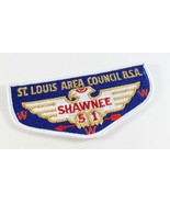 Vtg St Louis Shawnee Lodge 51 OA Order Arrow WWW Boy Scouts America Flap... - $15.87 CAD