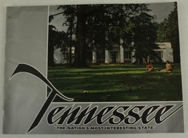 Vintage Mid Century Paper Travel Advertising TENNESSEE 36 Page Booklet C... - £9.91 GBP