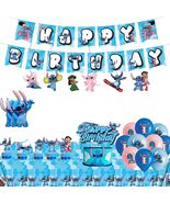 Stitch Party Supplies Angel and Stitch Party Birthday Decorations Balloon - $12.99