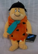 Wb Hanna-Barbera The Flintstones Fred Flintstone 9&quot; Bean Bag Stuffed Toy New - £13.12 GBP