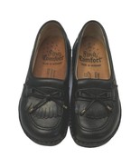 Finn Comfort Womans Shoes Size 35 Kiltie Flat Black Leather USA Germany - $49.45