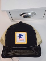 15 Patch Choices Black/Vegas Gold Mesh Snapback Trucker Hat - $27.99+