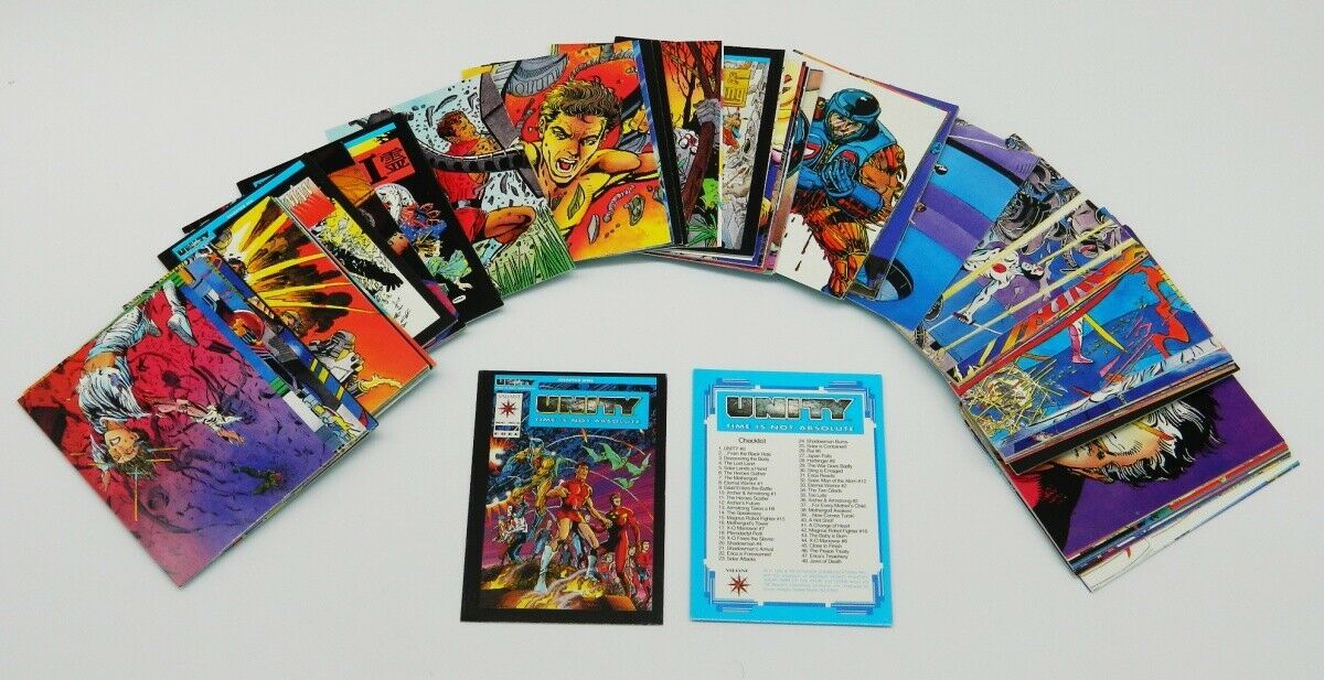 Primary image for Unity Time Is Not Absolute Trading Cards 90 Card Set 1992 Comic Images NEW MINT