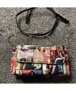 Michelle Obama Magazine Cover Collage Handbag Purse Crossbody Bag 9”x4” - €15,44 EUR