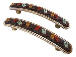 Set Of 6 Western Cowboy Cowgirl Boots Drawer Cabinet Door Bar Pull Knobs... - $57.99