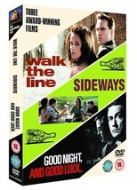 Walk The Line/Sideways/Good Night, And Good Luck DVD (2007) Paul Giamatti, Pre-O - £14.86 GBP