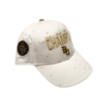 Baylor Bears NCAA Nike 2021 National Champions LR Snapback Hat White / Gold OSFM - £23.18 GBP