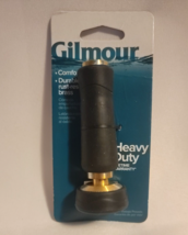 Gilmour Heavy Duty Rubber Grip Durable, Rust-Resistant Brass Hose Nossel - $12.59