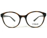 Vogue VO5104 2386 Occhiali Montature Marrone Tartaruga Rotondo Clacson C... - $65.08
