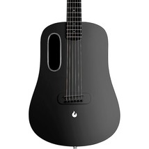 LAVA MUSIC Blue Lava Touch Acoustic-Electric Guitar With Lite Bag Midnig... - $798.99
