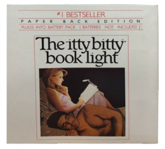 THE ITTY BITTY BOOK LIGHT by Zelco Original Portable Book Light Model 10009 - £11.84 GBP