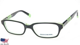 New Skechers Kids Sk 1067 Blkgrn Black / Green Eyeglasses Frame 46-16-130 B27mm - £35.03 GBP