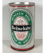Heineken Beer Can Vintage Original Steel 12oz Embossed Holland - $5.31