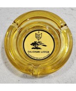 SALISHAN LODGE Gleneden Beach Oregon Advert Round Amber Glass 4 Notch As... - €6,86 EUR SALISHAN LODGE Gleneden Beach Oregon Advert Round Amber Glass 4 Notch As... - €6,86 EUR