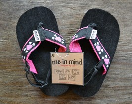 Toddler Sandals - XL, 18-24 Months, Size 7-8.  Heart and Crossbones, Me ... - $14.99