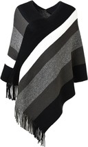 Poncho Sweater Shawl Wrap - £46.17 GBP