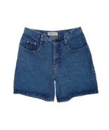 Vintage Made in the Shade Women&#39;s Mom Blue Denim Shorts High-Rise Size 16 - $14.24