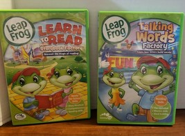2 Leap Frog Dv Ds Learning Collection, Sorybook Factory, Talking Words Factory - £4.75 GBP